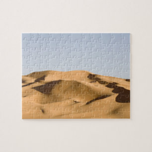 Quebra-cabeça Ergue Awbari, deserto do Saara, Fezzan, Líbia. 2