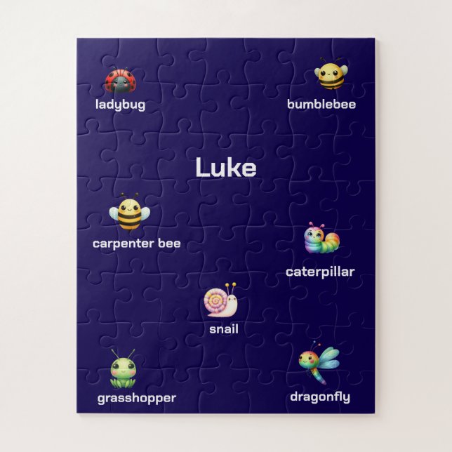 Quebra-cabeça erro de nome personalizado (Vertical)