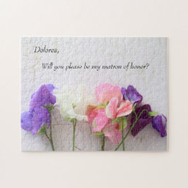 Quebra-cabeça Ervilhas doces frescas