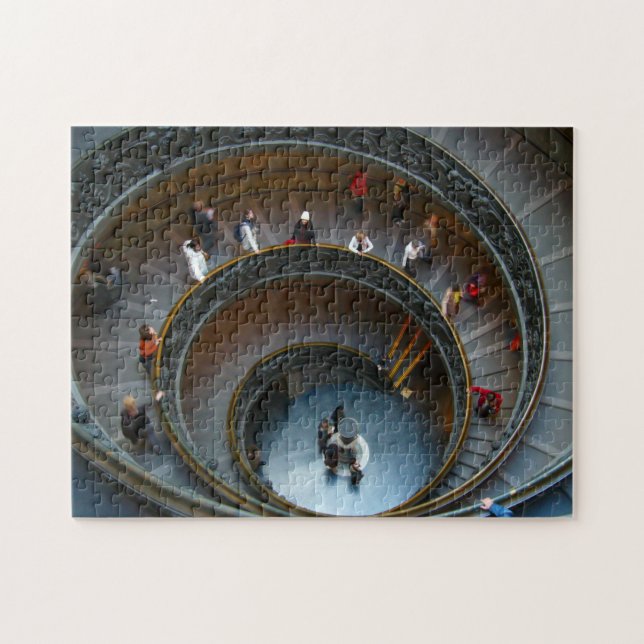 Quebra-cabeça Escada espiral do vaticano (Horizontal)