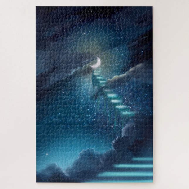 Quebra-cabeça Escada para as Estrelas (Vertical)