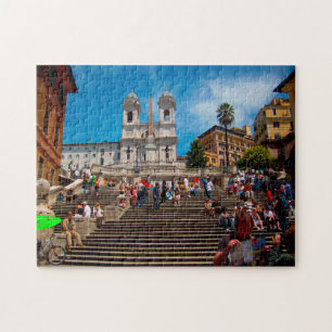Quebra-cabeça Escadaria de Espanha Roma.