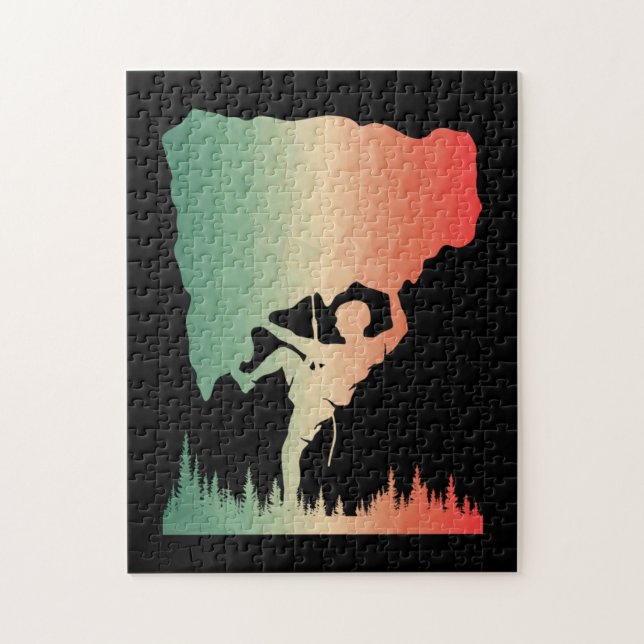 Quebra-cabeça Escalada de Vintage (Vertical)