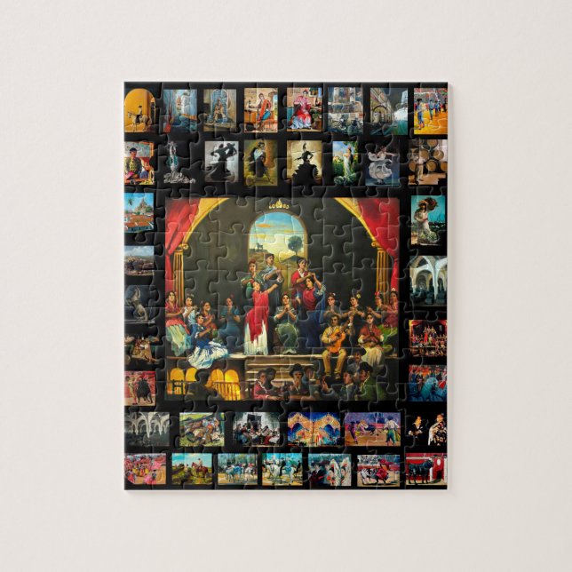 QUEBRA-CABEÇA ESCENARIO FLAMENCO (Vertical)