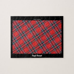 Quebra-cabeça Escocês de Stewart Clan Tartan Jigse
