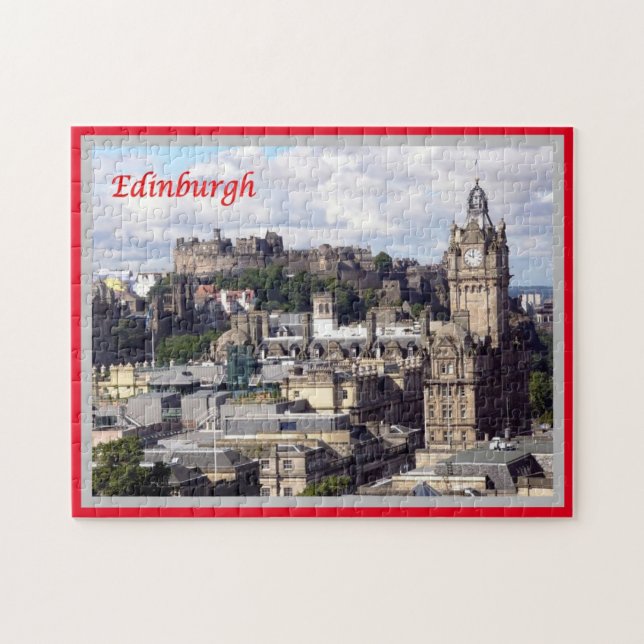 Quebra-cabeça Escócia - Edimburgo - (Horizontal)