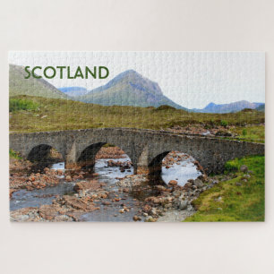 Quebra-cabeça Escócia: Ponte Sligachan, Ilha de Skye