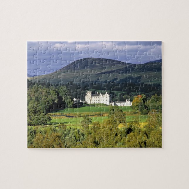 Quebra-cabeça Escócia, Tayside, Castelo Blair. Em um esmeralda (Horizontal)