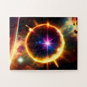 Quebra-cabeça Esfera de Fantasia Astronômica Explosiva Universo
