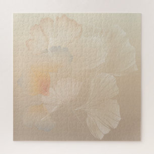 Quebra-cabeça Esmagamento de Arte Gráfica Abstrato do Ginkgo Bil