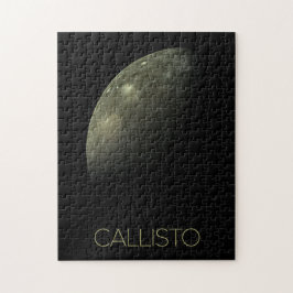 Quebra-cabeça Espaço Exterior, Cosmos, Sistema Solar, Callisto d