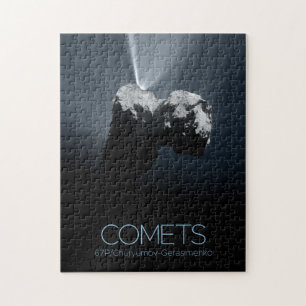 Quebra-cabeça Espaço Exterior, Sistema Solar, Cosmos, Cometas, 6
