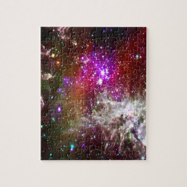 Quebra-cabeça Espaço - Nebulosa Pacman (Vertical)