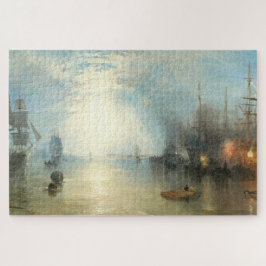Quebra-cabeça Espancando em carvão, William Turner Art Jigsera Q