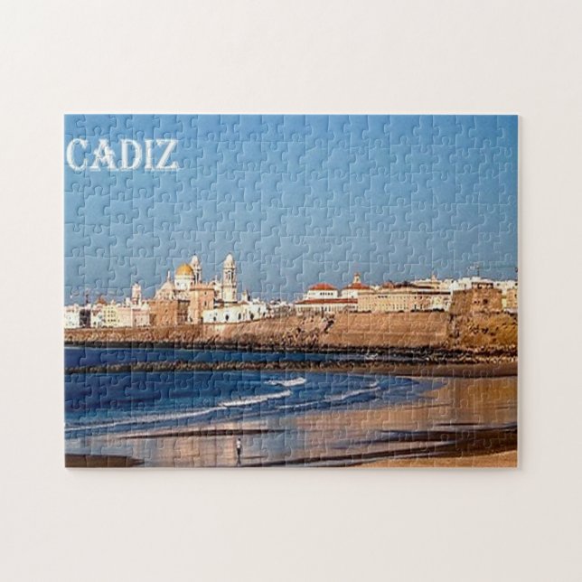 Quebra-cabeça Espanha - Cádiz - (Horizontal)