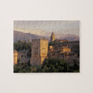 Quebra-cabeça Espanha, Granada, Andaluzia A Alhambra,