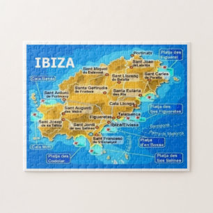 Quebra-cabeça Espanha - Ilhas Baleares - Ibiza - Eivissa -