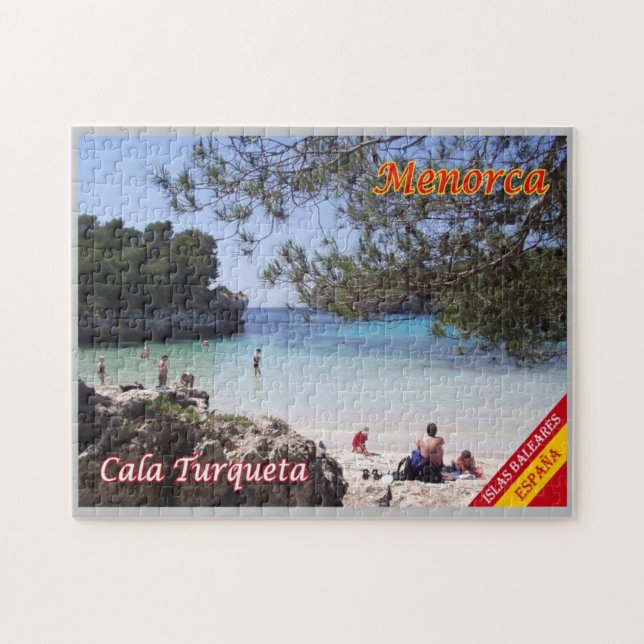 Quebra-cabeça Espanha - Ilhas Baleares - Maiorca - (Horizontal)