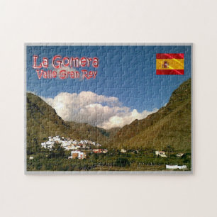 Quebra-cabeça Espanha - Ilhas Canárias - La Gomera