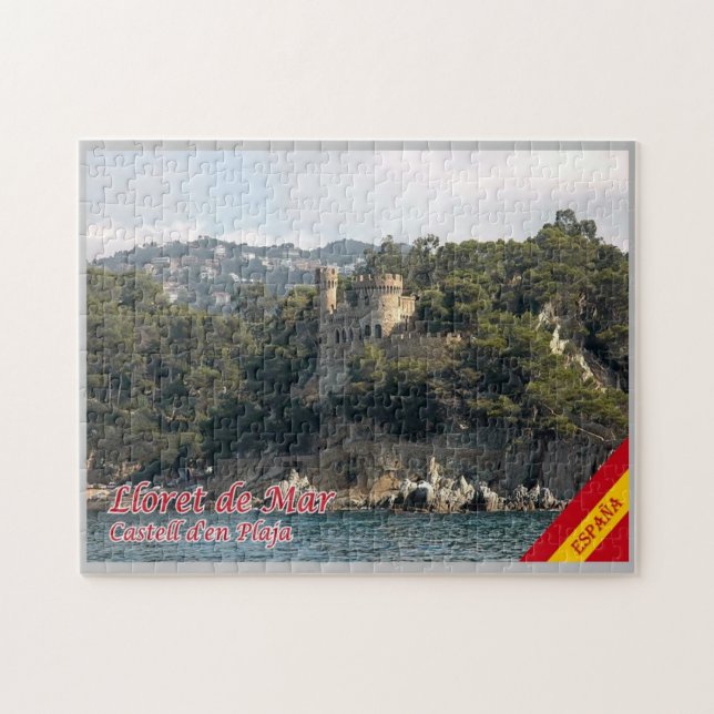 Quebra-cabeça Espanha - Lloret de Mar - (Horizontal)