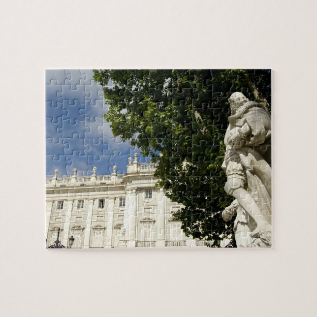 Quebra-cabeça Espanha, Madrid. Palácio Real. (Horizontal)