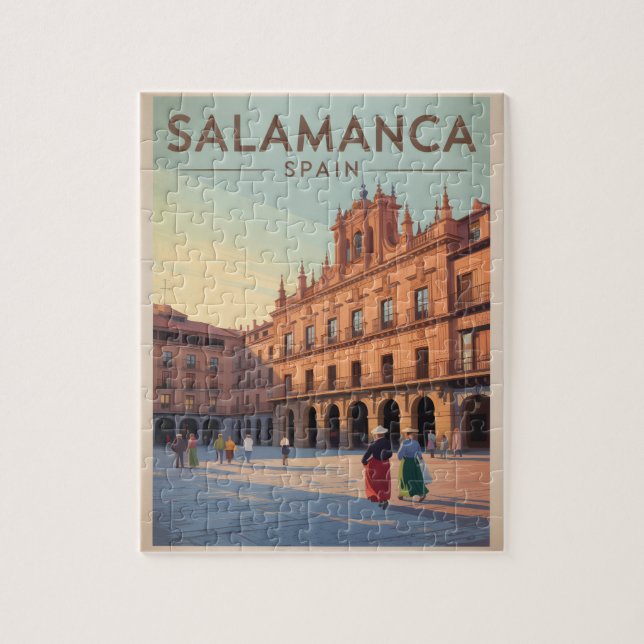 Quebra-cabeça Espanha Salamanca (Vertical)