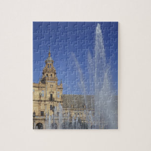 Quebra-cabeça Espanha, Sevilha, Andaluzia Fonte e ornamentado