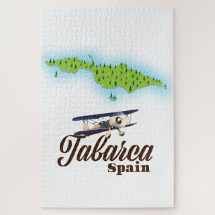 Quebra-cabeça Espanha Tabarca - Mapa bonito