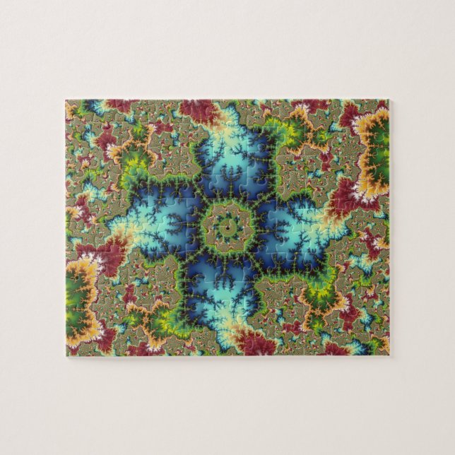 Quebra-cabeça Especial - Arte Fractal (Horizontal)