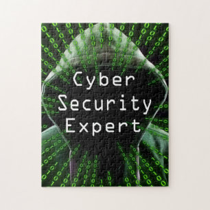 Quebra-cabeça Especialista em negócios do Cyber Security