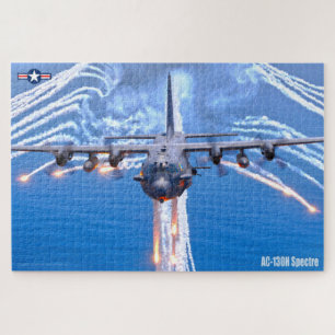 Quebra-cabeça ESPECTRO AC-130H (20x30 POLEGADAS)
