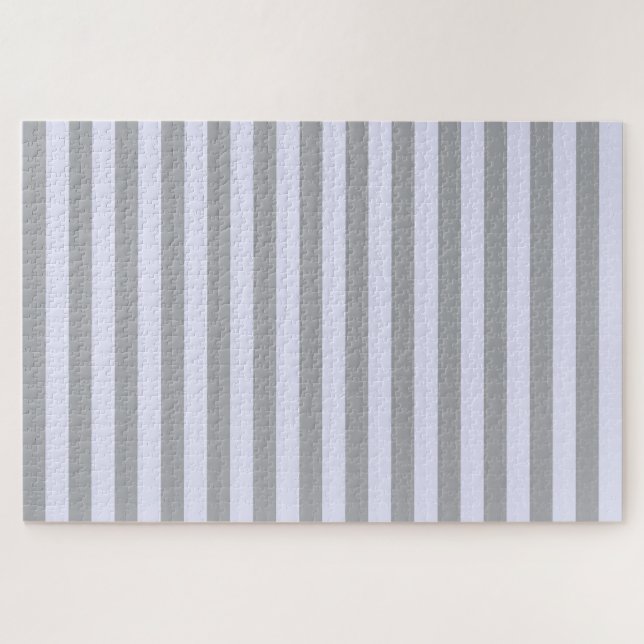 Quebra-cabeça Espelho distribuído em cinzas e lavandas (Horizontal)