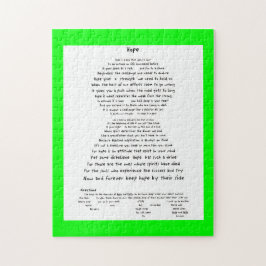 Quebra-cabeça Esperança