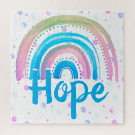 Quebra-cabeça Esperança arco-íris com espirais