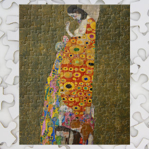 Quebra-cabeça Esperança II por Gustav Klimt, Arte Novo Antigo