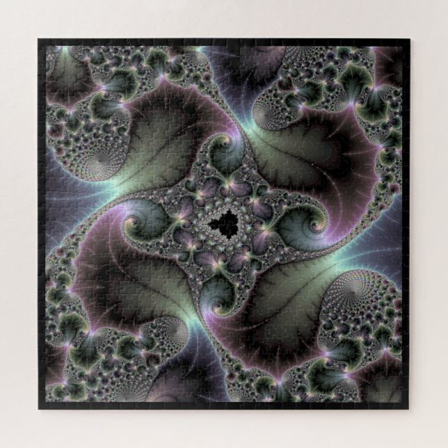 Quebra-cabeça espiral do precioso (Horizontal)