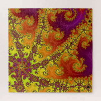 Quebra-cabeça Espiral Fractal, Fractal, Fractal, com Abstrato de