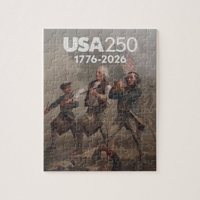 Quebra-cabeça Espírito de 76 - 250º Aniversário da América (Vertical)