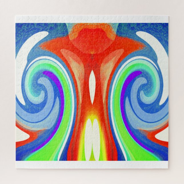 Quebra-cabeça Espírito de tempo e arte da maré (Vertical)