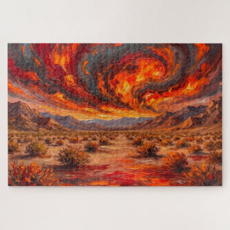 Quebra-cabeça Espírito do Deserto: Edição Galeria Solar Vórtice