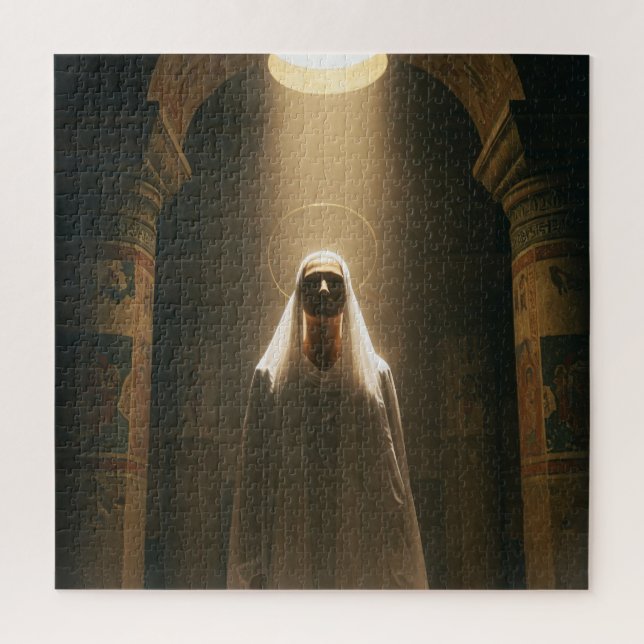 Quebra-cabeça Espírito Puro Místico no Templo Antigo Desconhecid (Vertical)