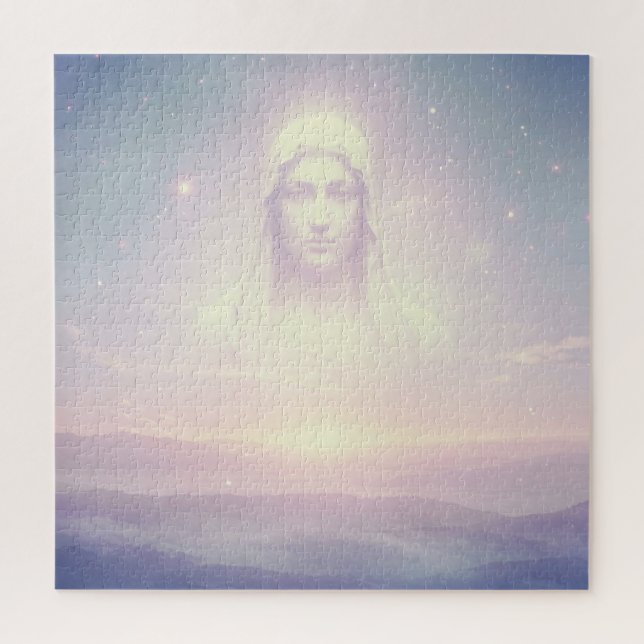 Quebra-cabeça Espírito Transparente Angélico Masculino Aparece n (Vertical)