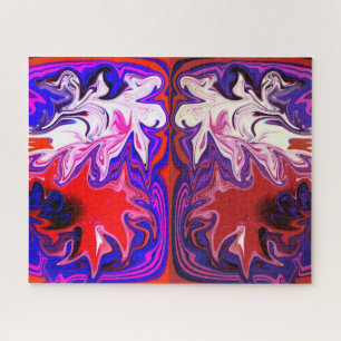 Quebra-cabeça Espíritos dançantes arte abstrata