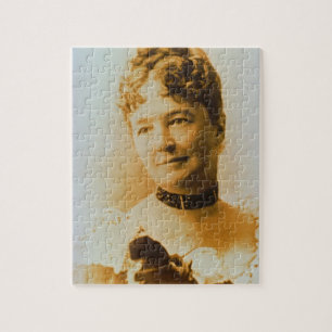 Quebra-cabeça Esposas de Custer do bacon de Elizabeth 1842-1933)
