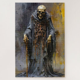 Quebra-cabeça Esqueleto assustador