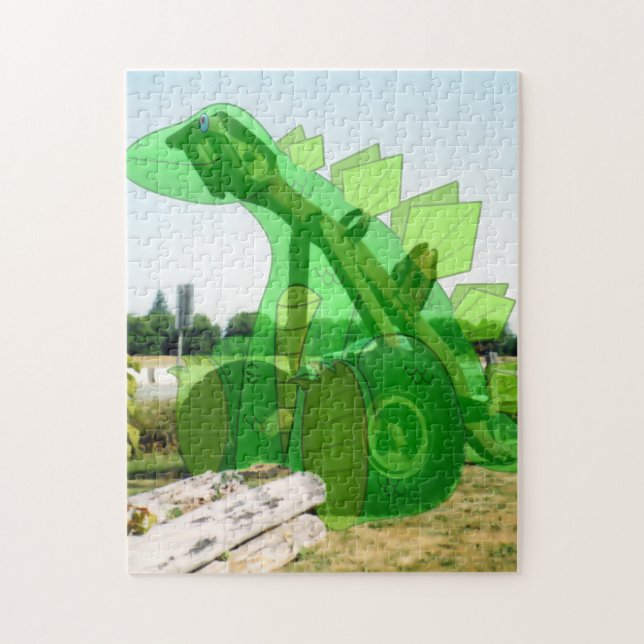 Quebra-cabeça Esqueleto industrial - (Vertical)