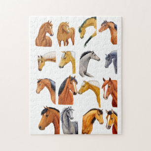 Quebra-cabeça Esquemas de Cavalos