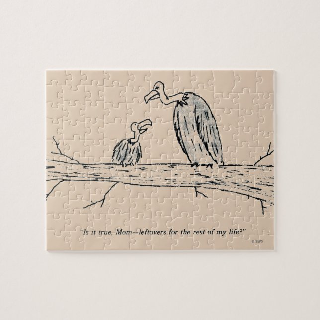 Quebra-cabeça Esquerda (Horizontal)