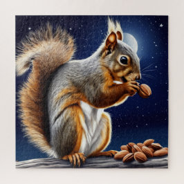 Quebra-cabeça Esquilo à noite