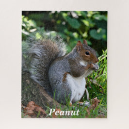 Quebra-cabeça Esquilo de Cinzas Personalizado